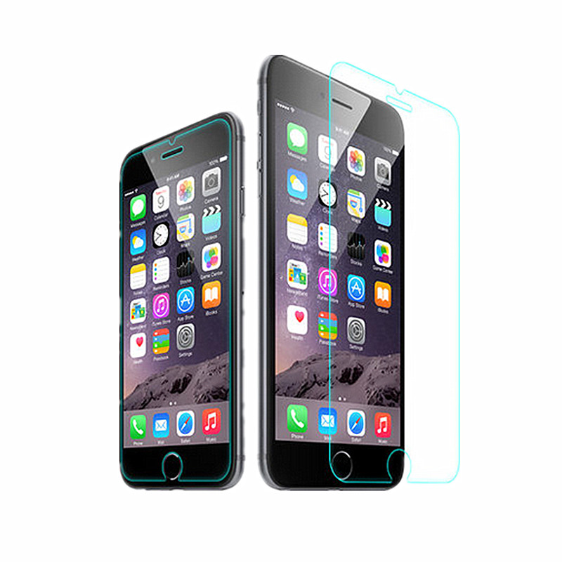 百佳乐 iphone6智能手机贴膜 钢化膜 苹果7/5/6/6S/6PLUS 9H硬度