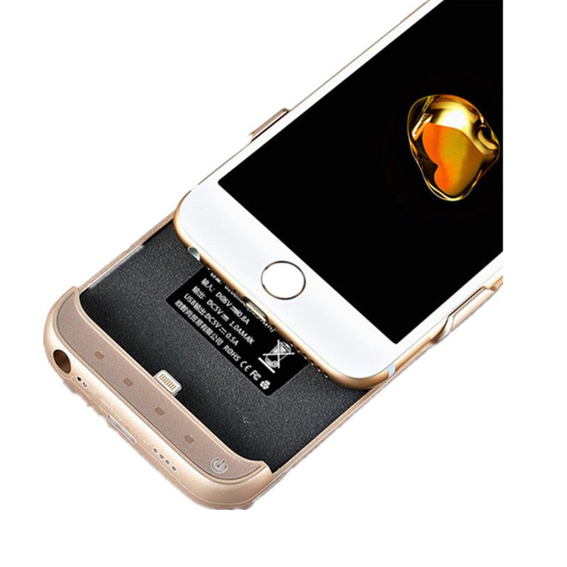 百佳乐 E1无线背夹移动电源  iphone7背夹电池 苹果6plus充电宝