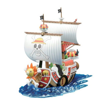 万代（BANDAI）海贼王拼插拼装模型船玩具 航海王伟大的船收藏01手办万里阳光号小版0175297