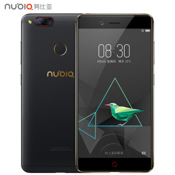 努比亚（nubia）Z17mini 黑金色 6GB+64GB 全网通 移动联通电信4G手机 双卡双待
