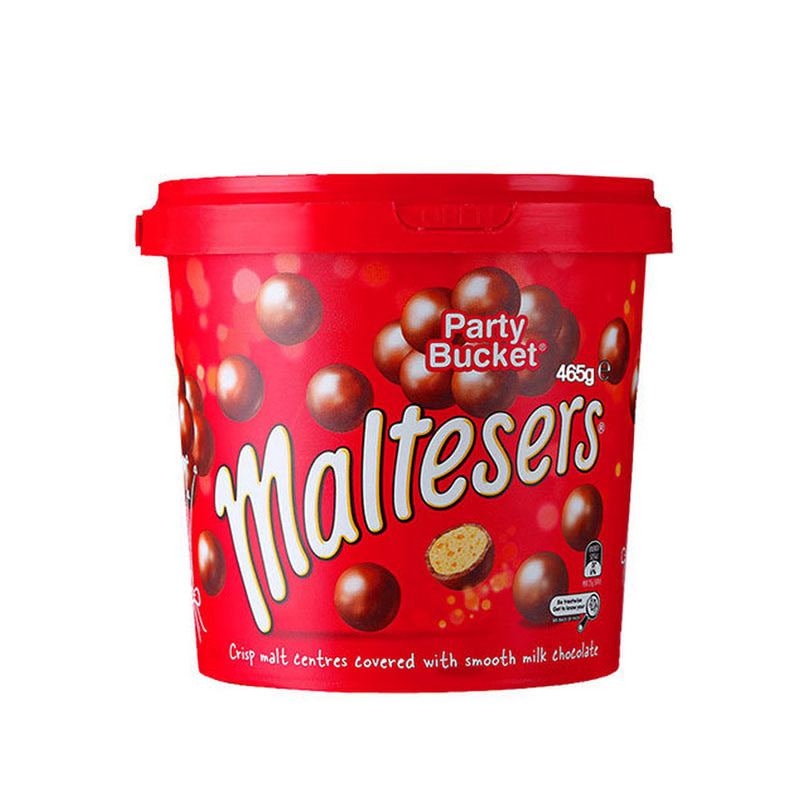澳洲Maltesers 麦提莎麦丽素巧克力豆纯正可可 465g桶装 全国包邮