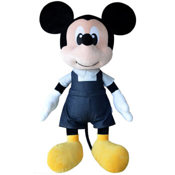 迪士尼 Disney 毛绒玩具 米奇米妮毛绒公仔玩偶米老鼠生日礼物女生情人节日礼物布娃娃 1＃牛仔米奇