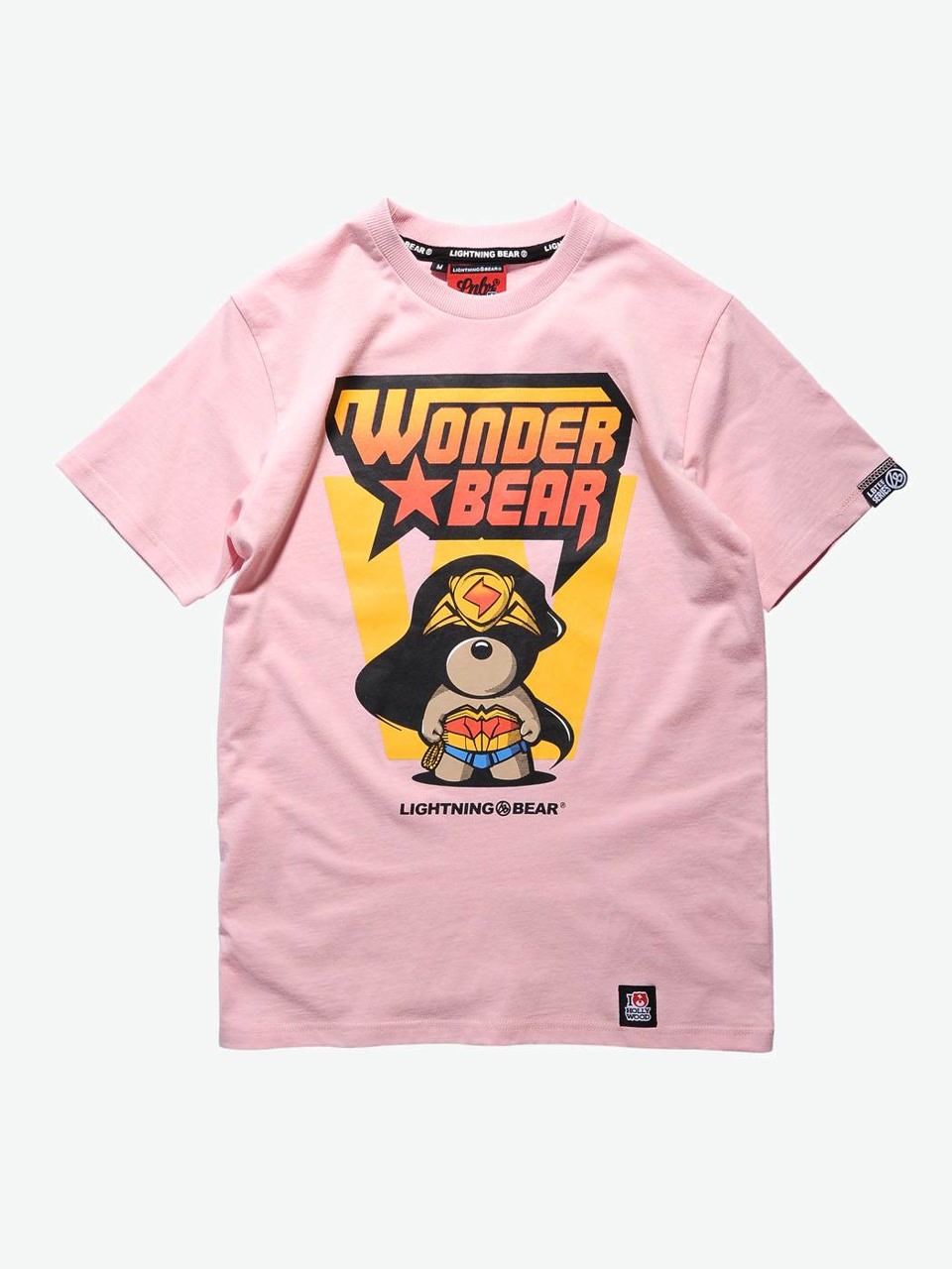 Lightning Bear 神奇女熊印花短袖T恤