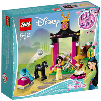 乐高(LEGO)积木 迪士尼公主Disney Princess花木兰的武术训练日5-12岁 41151 儿童玩具 女孩生日礼物