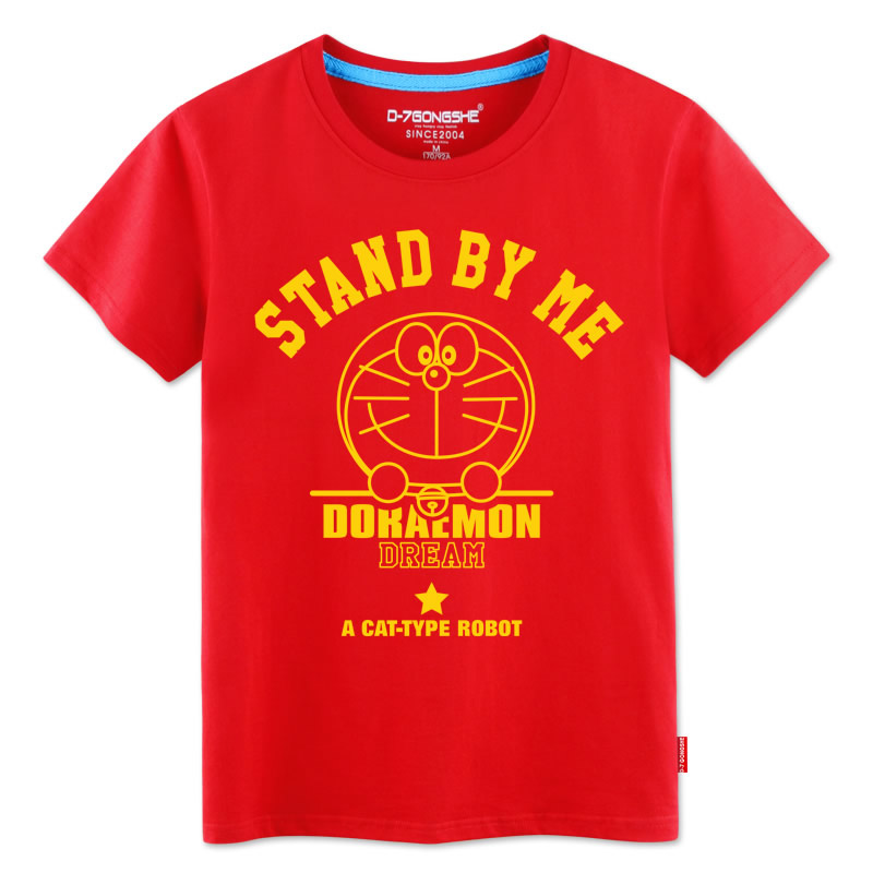 哆啦A梦短袖T恤 第七公社 男个性新款夏季韩版t恤 男装打底衫