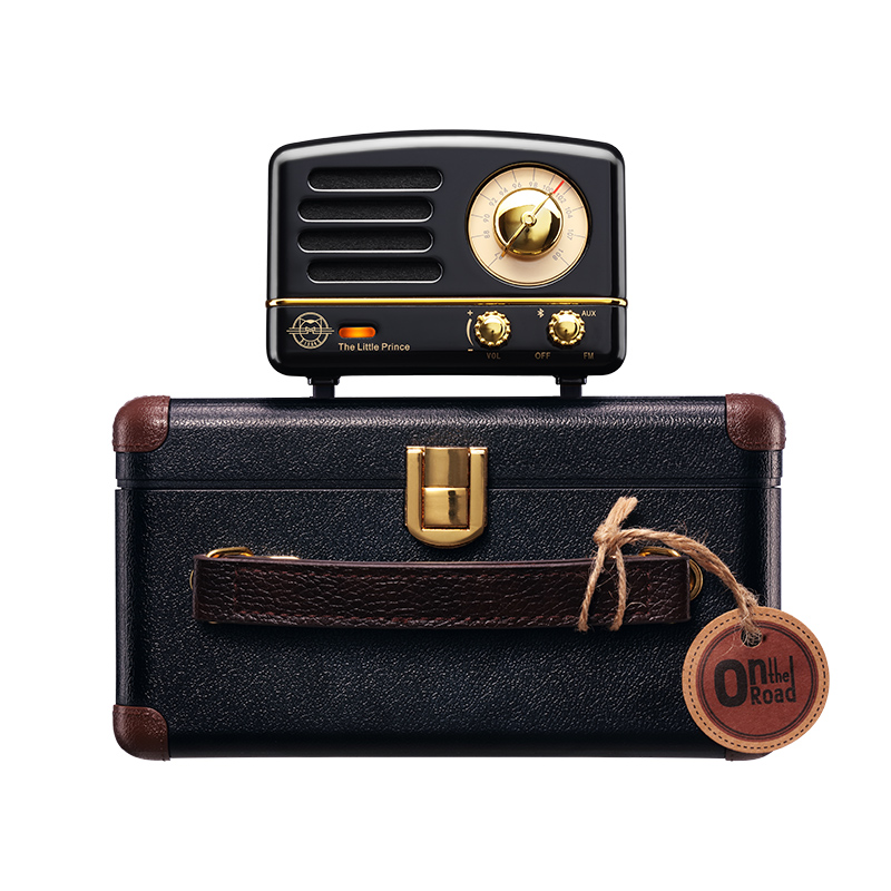 猫王收音机 无线便携蓝牙音箱金属低音炮收音机创意礼品