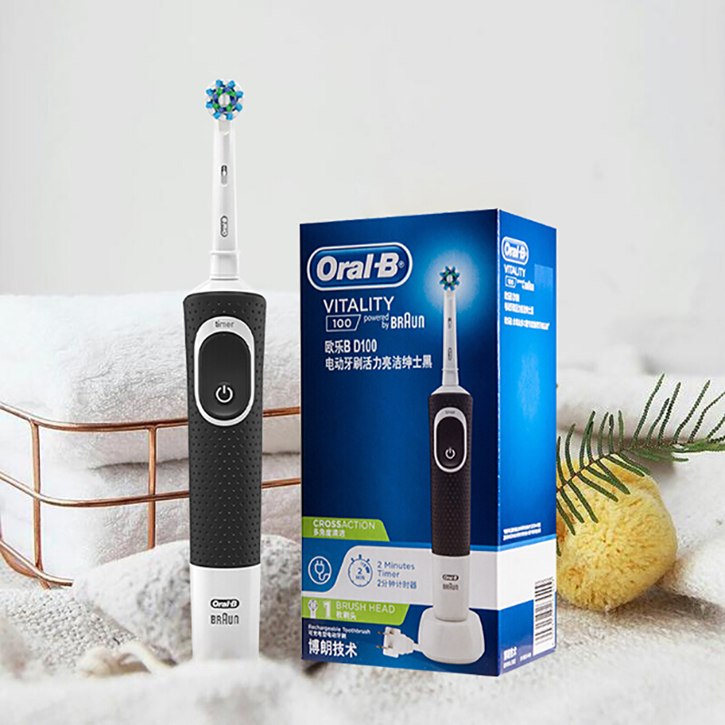 欧乐B（Oral-B）D100（D12升级款）电动成人牙刷